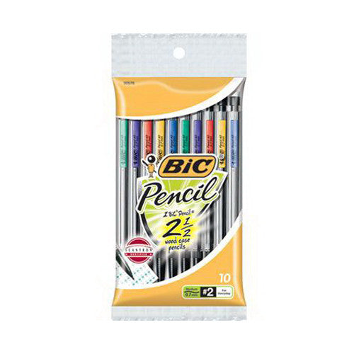 Bic Mechanical 2 1/2 Medium Point 0.7 Mm Pencils - 10 Ea